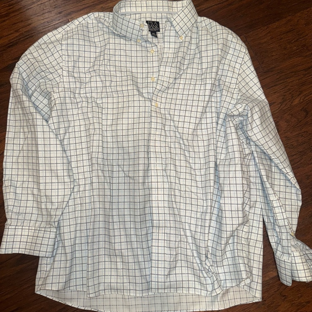 Jos. A Bank plaid signature collection button down